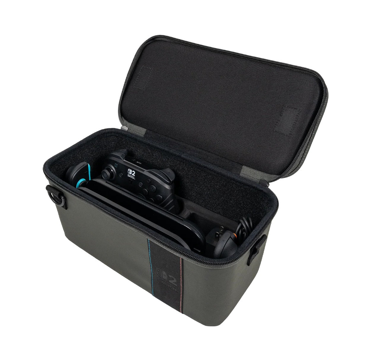 TURTLE BEACH PLAYTREK torbica 2-v-1 za Nintendo Switch™ 2 črne barve