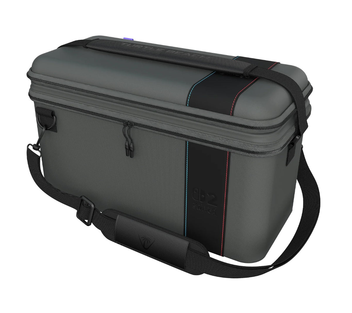 TURTLE BEACH PLAYTREK torbica 2-v-1 za Nintendo Switch™ 2 črne barve