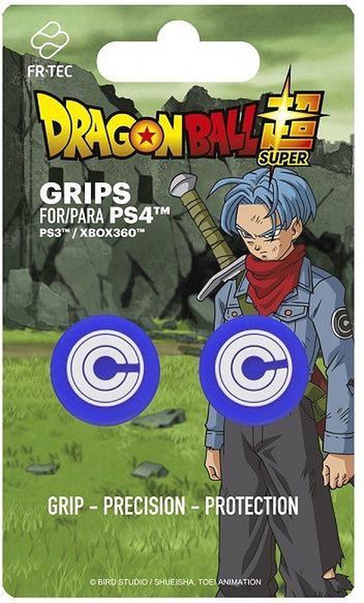 FR-TEC DRAGON BALL SUPER THUMB GRIPS - CAPSULE CORP