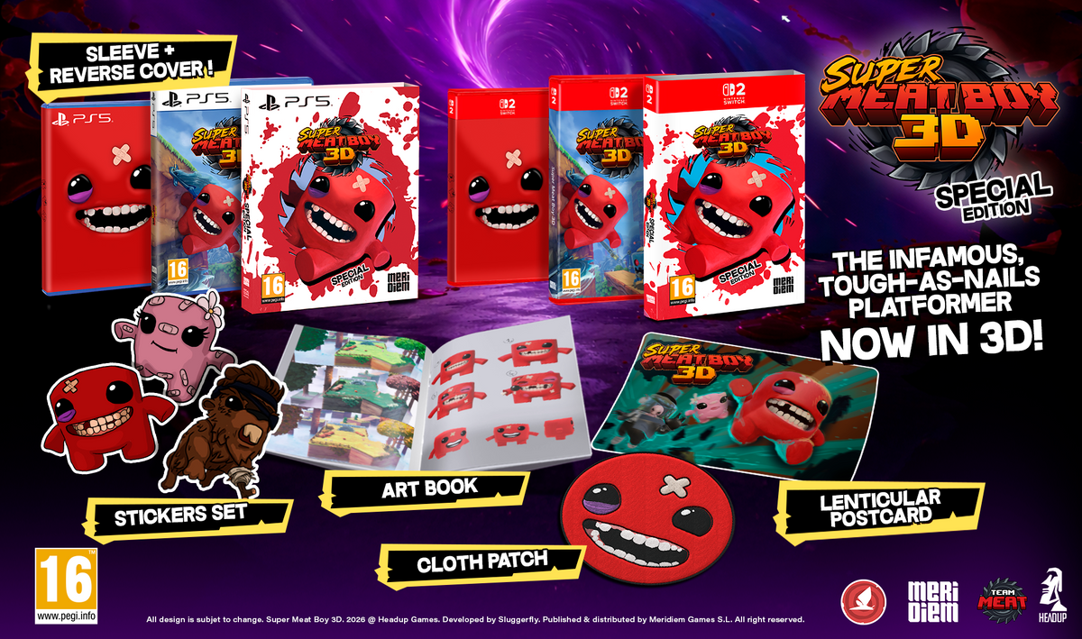 Super Meat Boy 3d - Special Edition (Nintendo Switch 2)