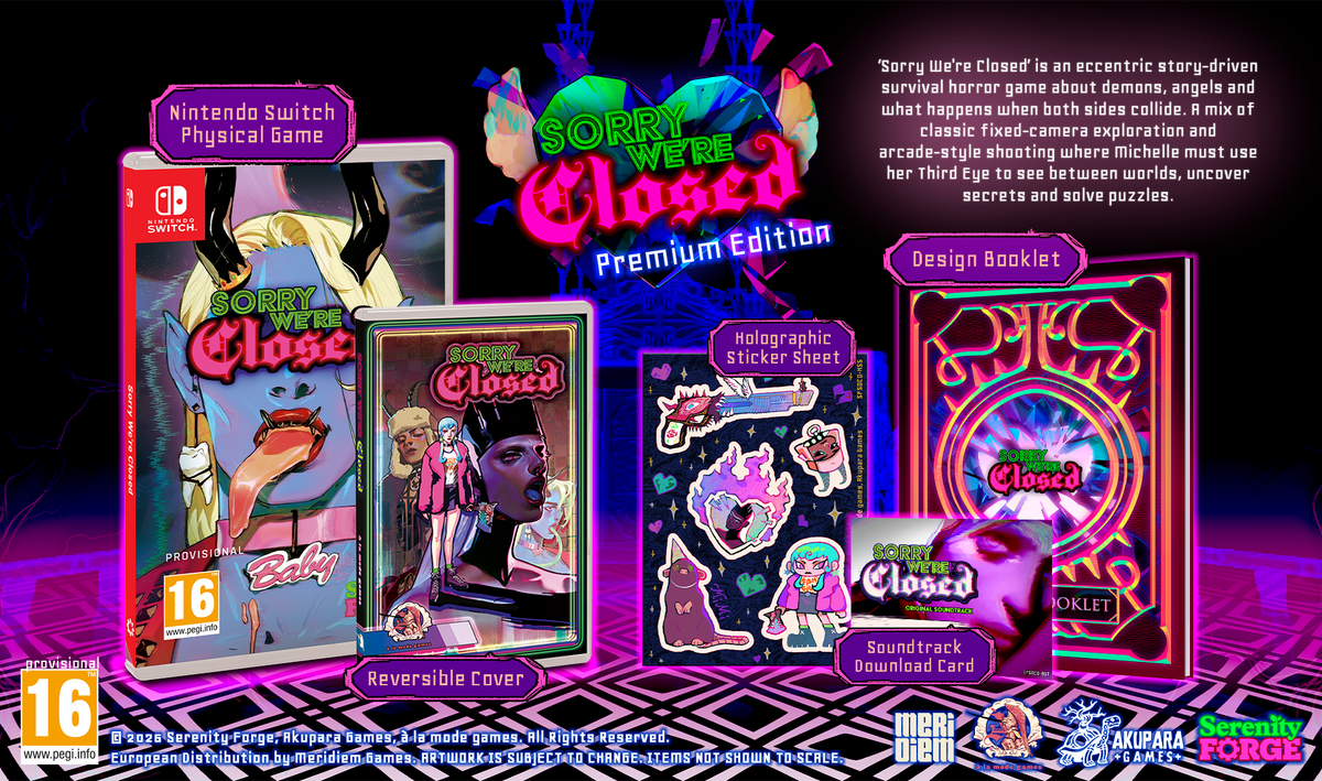 Sorry We're Closed - Premium Edition (Nintendo Switch)