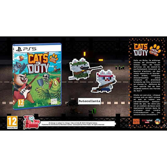 Cats On Duty - Meow Edition (Playstation 5)