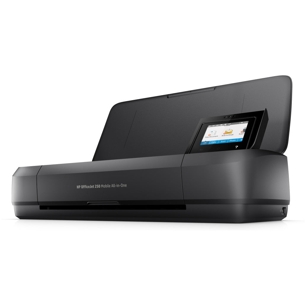 Tiskalnik Brizgalni Barvni Multifunkcijski prenosni HP OfficeJet 250 Mobile z baterijo A4/tiskanje/kopiranje/skeniranjeWi-Fi (CZ992A)