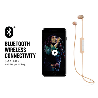 House of Marley Smile Jamaica Wireless 2 brezžične ušesne slušalke - copper