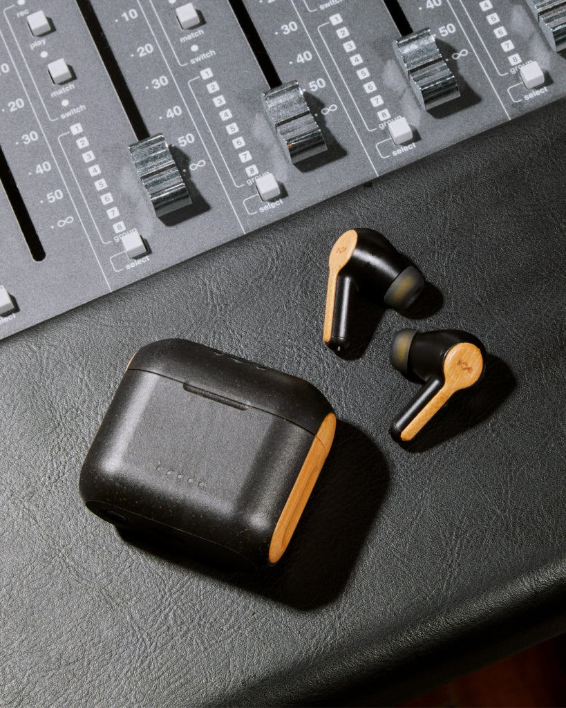 House of Marley REBEL SIGNATURE BLACK TRUE WIRELESS EARBUDS slušalke
