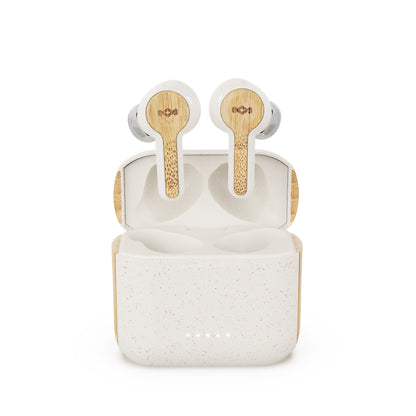 House of Marley REBEL CREAM TRUE WIRELESS EARBUDS slušalke - bež barve