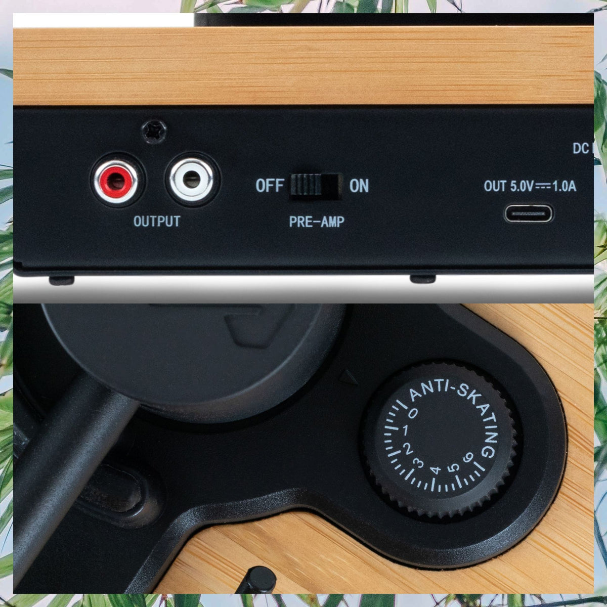 HOUSE OF MARLEY STIR IT UP LUX WIRELESS TURNTABLE SIGNATURE BLACK