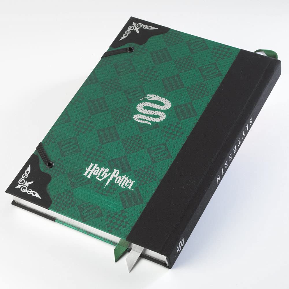 NOBLE COLLECTION Harry Potter Slytherin beležka