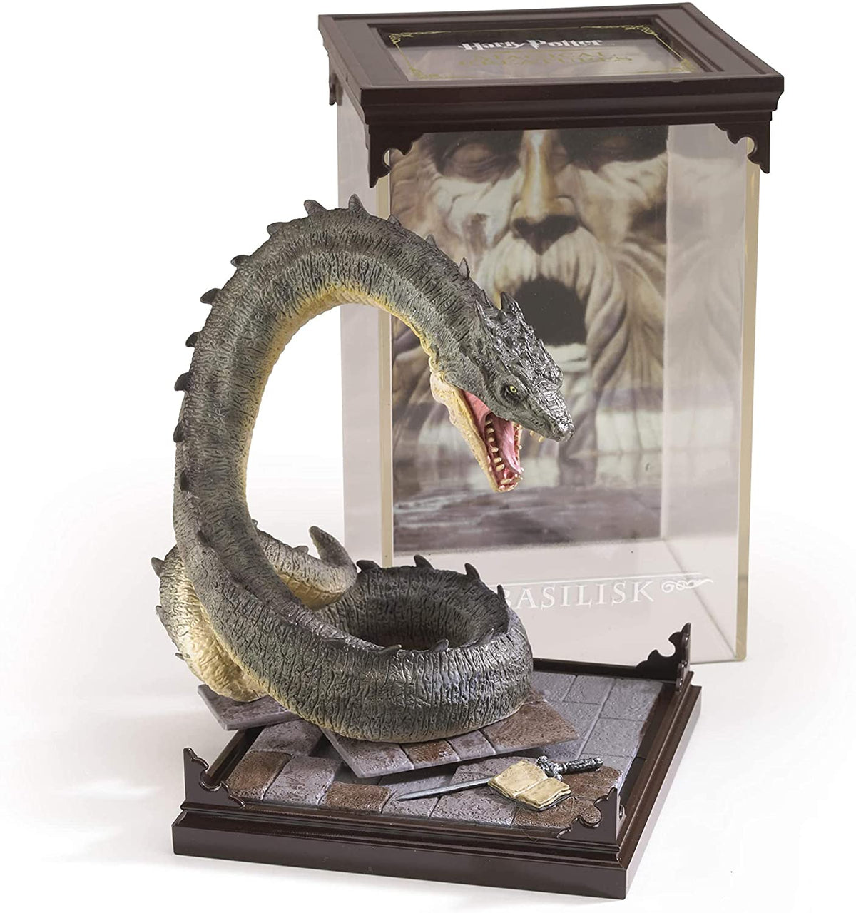 NOBLE COLLECTION Harry Potter magical creatures Bazilisk figurica