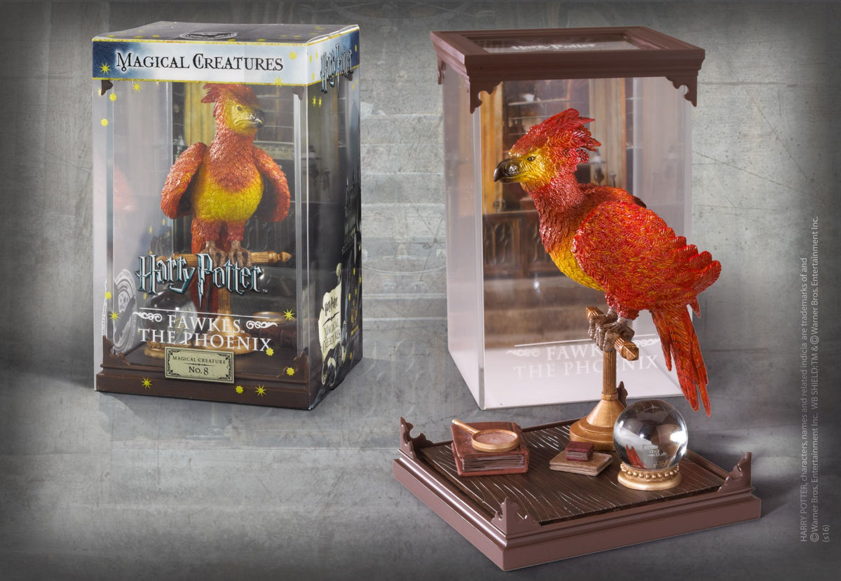 NOBLE COLLECTION Harry Potter magical creatures Fawkes figurica
