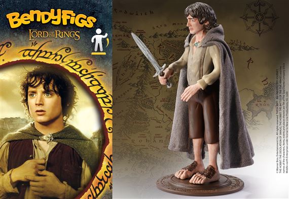 NOBLE COLLECTION Bendyfig Lord of the Rings Frodo Baggins figurica