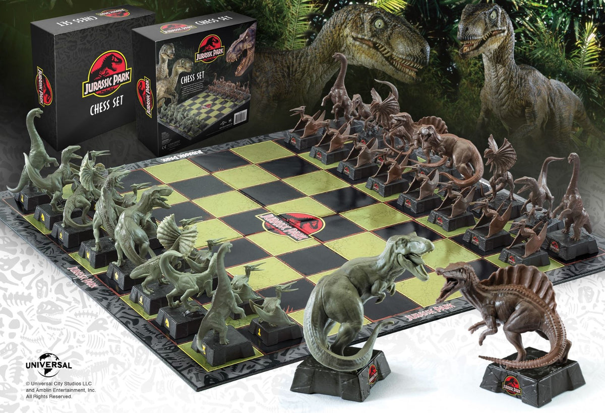 NOBLE COLLECTION Universal Jurassic Park šah