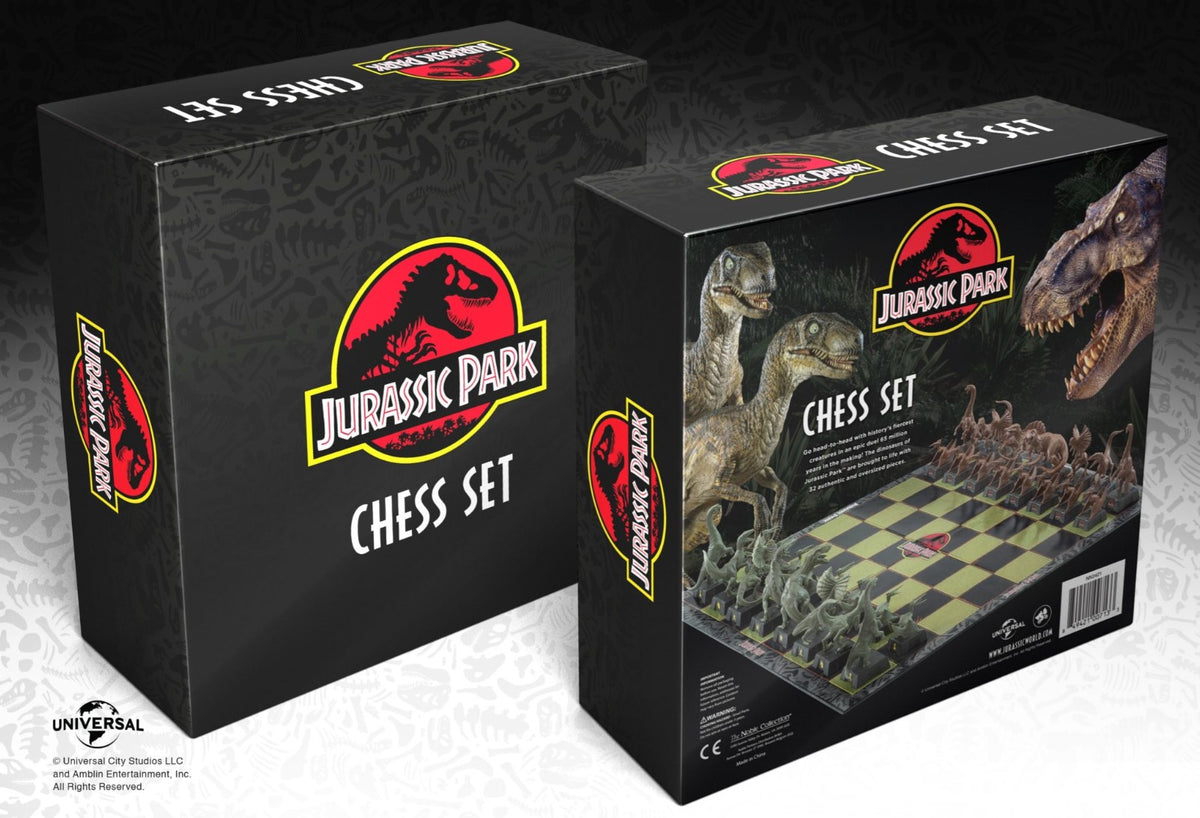 NOBLE COLLECTION Universal Jurassic Park šah