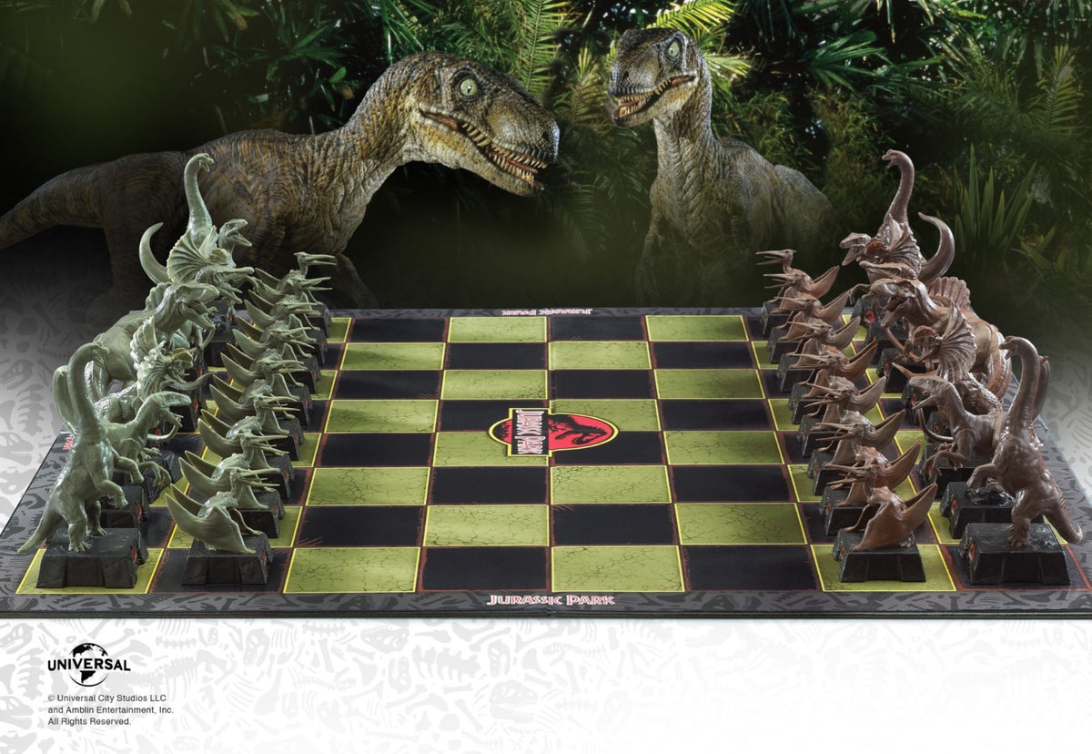 NOBLE COLLECTION Universal Jurassic Park šah