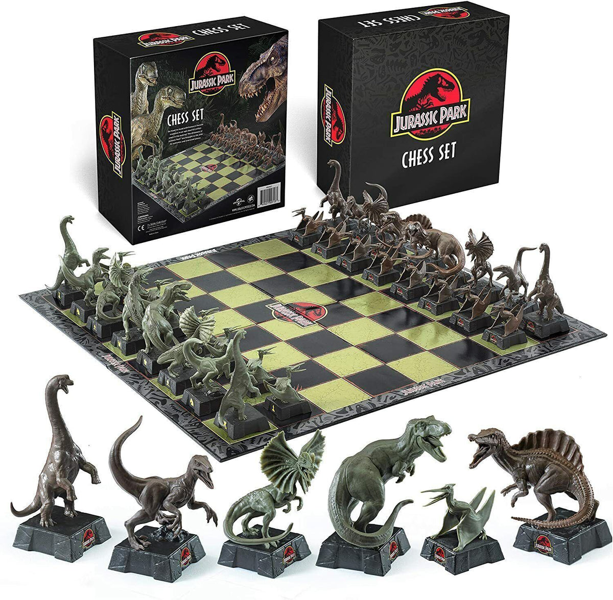 NOBLE COLLECTION Universal Jurassic Park šah