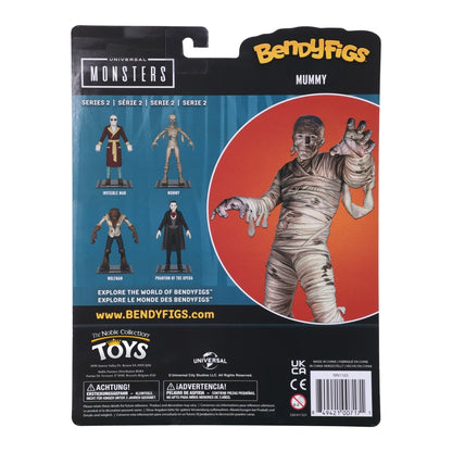 NOBLE COLLECTION Bendyfig Universal monsters Mummy figurica