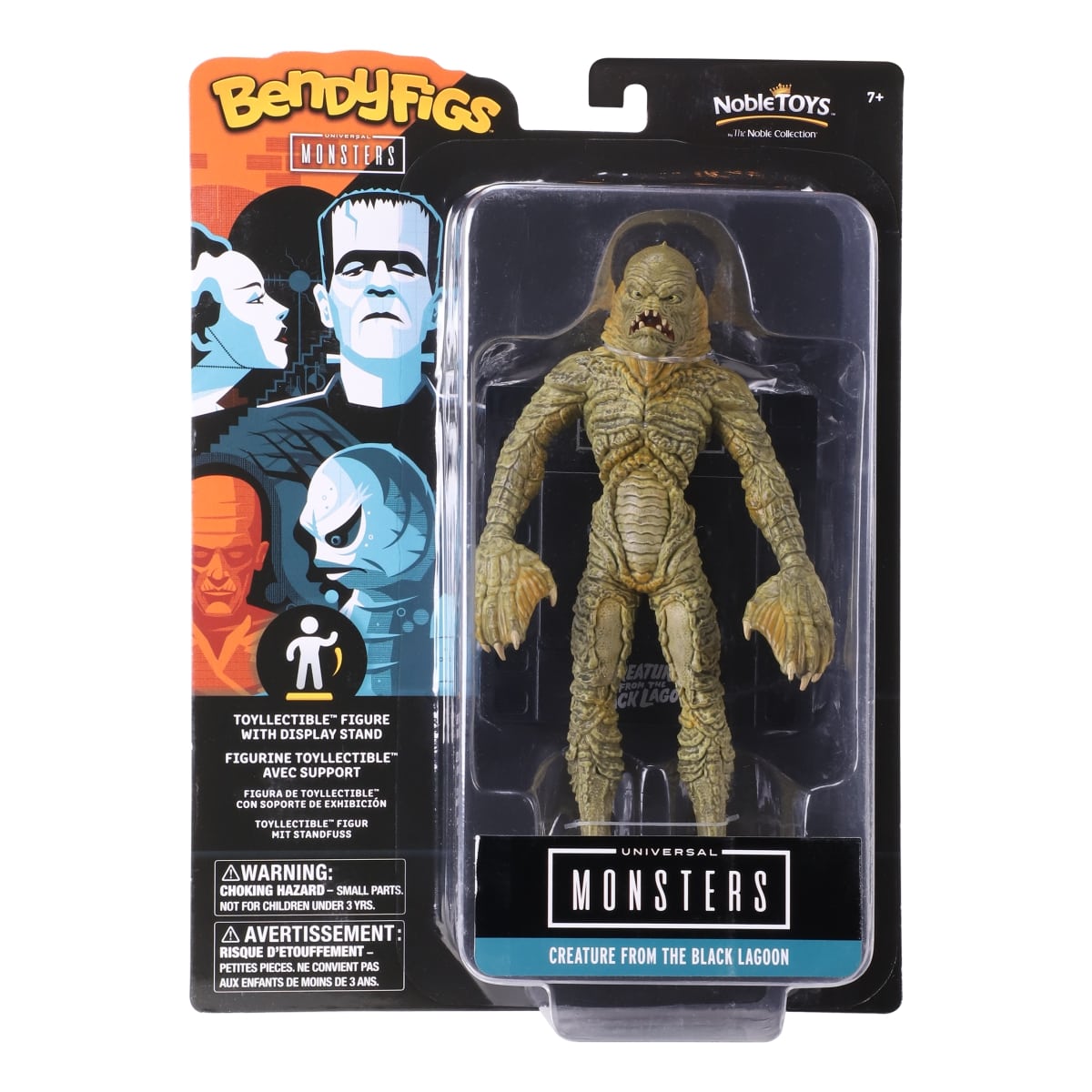 NOBLE COLLECTION Bendyfig Universal monsters Creature from the black lagoon figurica