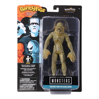 NOBLE COLLECTION Bendyfig Universal monsters Creature from the black lagoon figurica