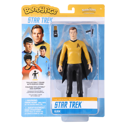 NOBLE COLLECTION - CBS - BENDYFIGS - KIRK figura