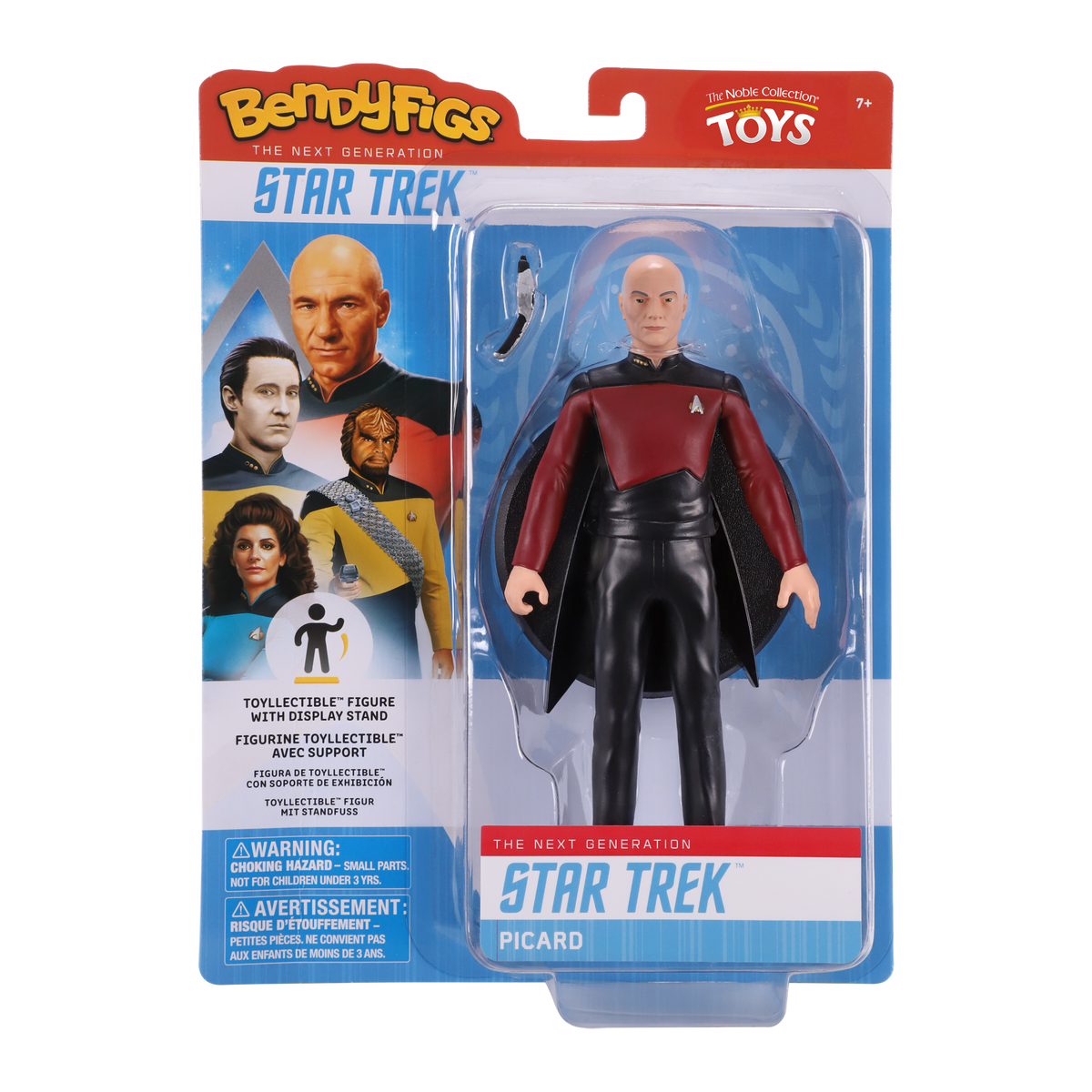 NOBLE COLLECTION - CBS - BENDYFIGS - PICARD figura
