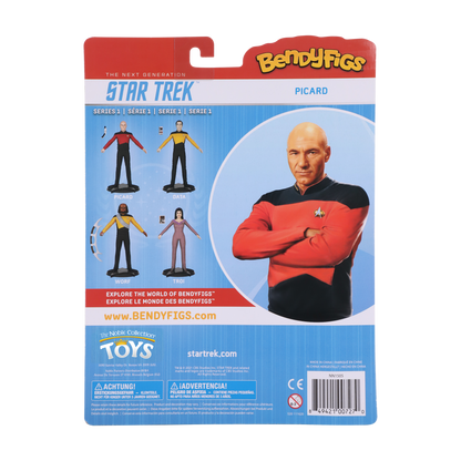 NOBLE COLLECTION - CBS - BENDYFIGS - PICARD figura