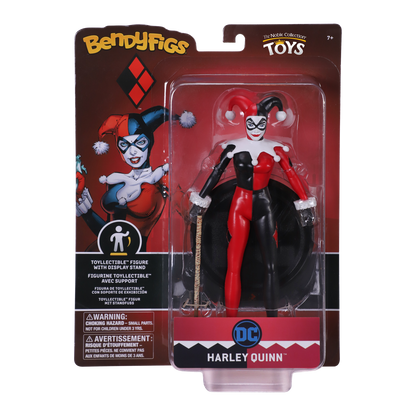 NOBLE COLLECTION Bendyfig DC Suicide Squad (Comic) Harley Quinn Jester figurica
