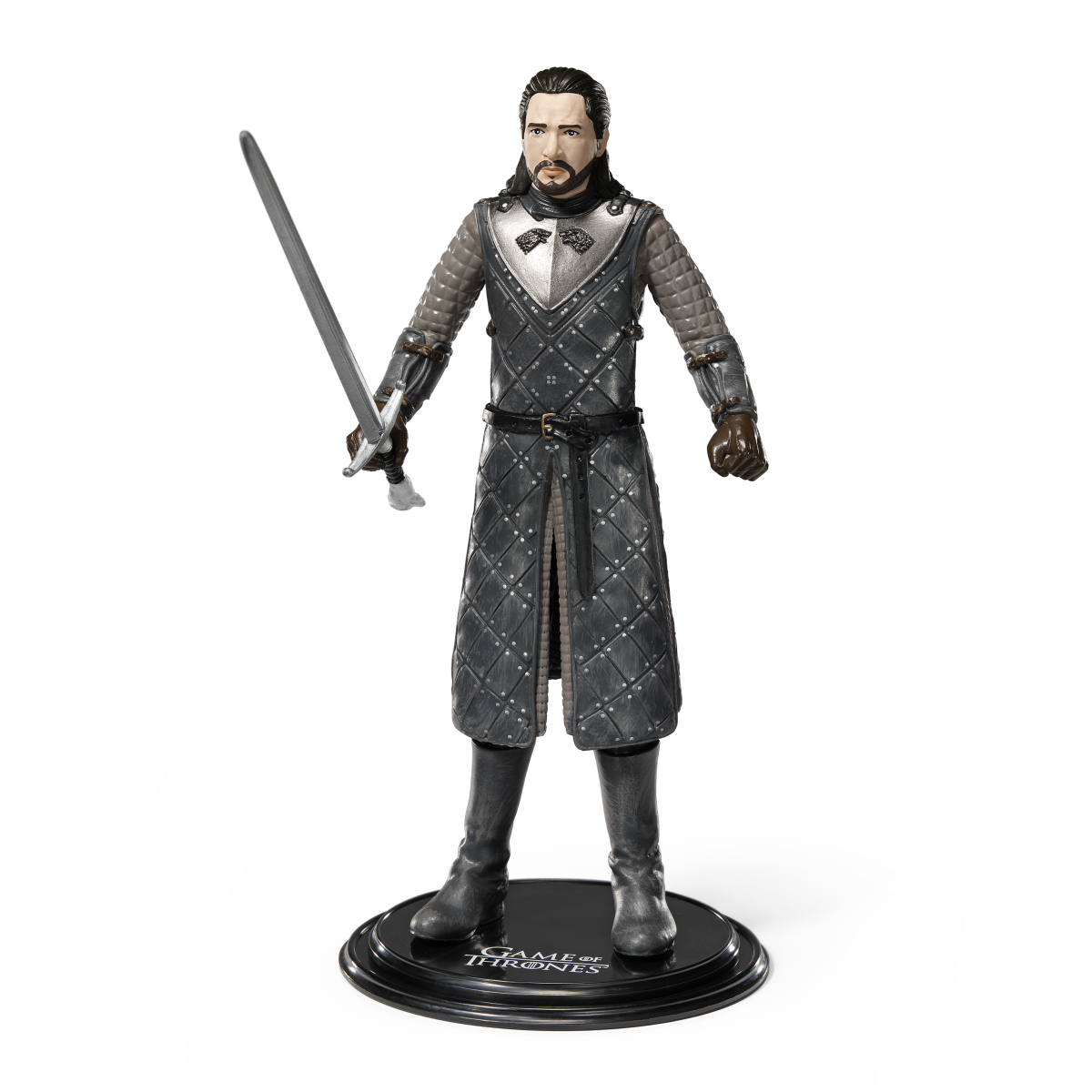 NOBLE COLLECTION Bendyfig Game of Thrones Jon Snow figurica