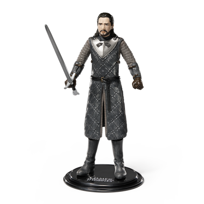 NOBLE COLLECTION Bendyfig Game of Thrones Jon Snow figurica