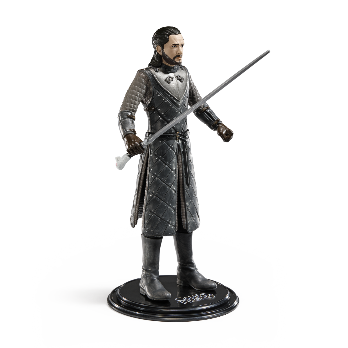 NOBLE COLLECTION Bendyfig Game of Thrones Jon Snow figurica