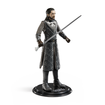 NOBLE COLLECTION Bendyfig Game of Thrones Jon Snow figurica