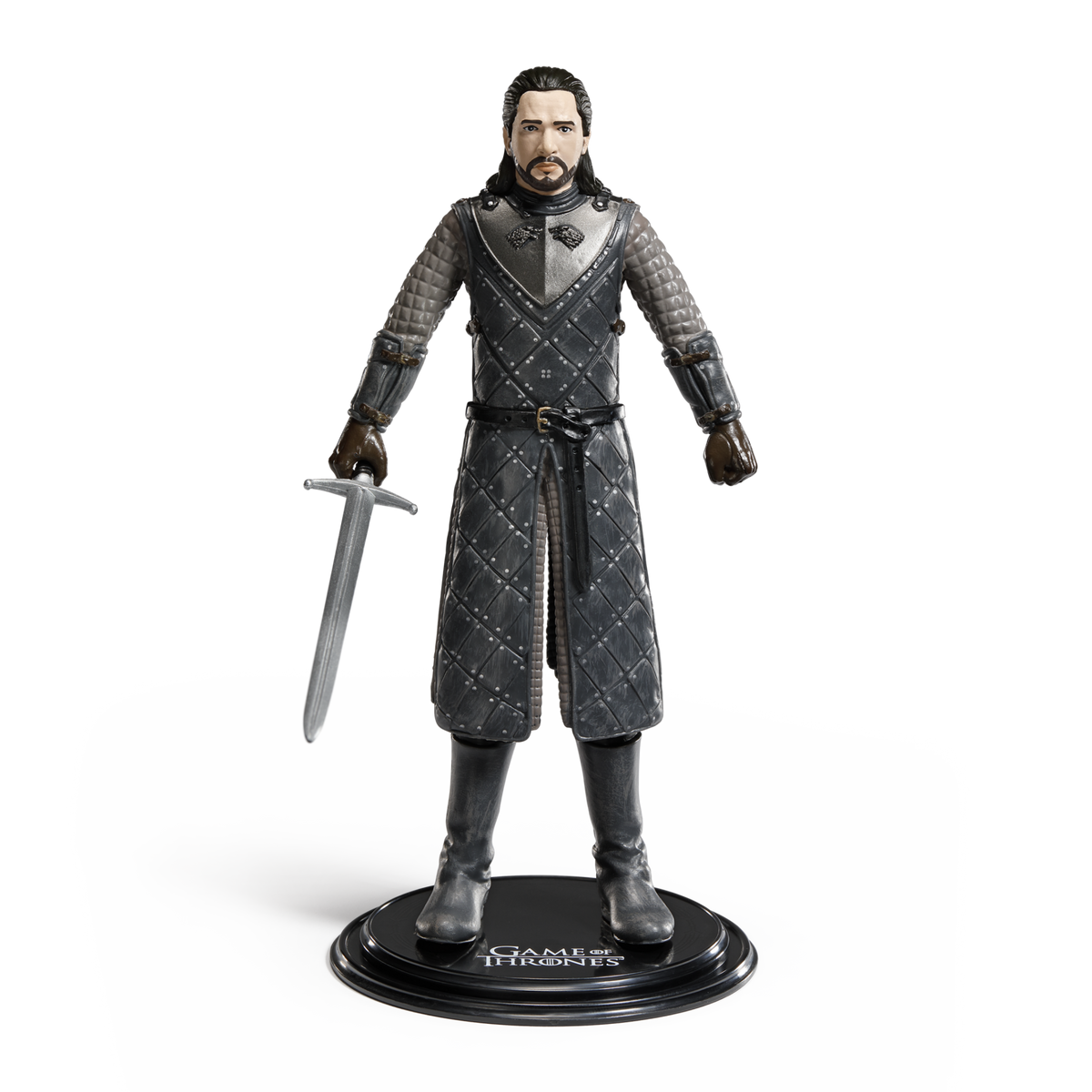 NOBLE COLLECTION Bendyfig Game of Thrones Jon Snow figurica