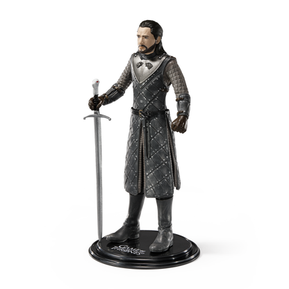 NOBLE COLLECTION Bendyfig Game of Thrones Jon Snow figurica