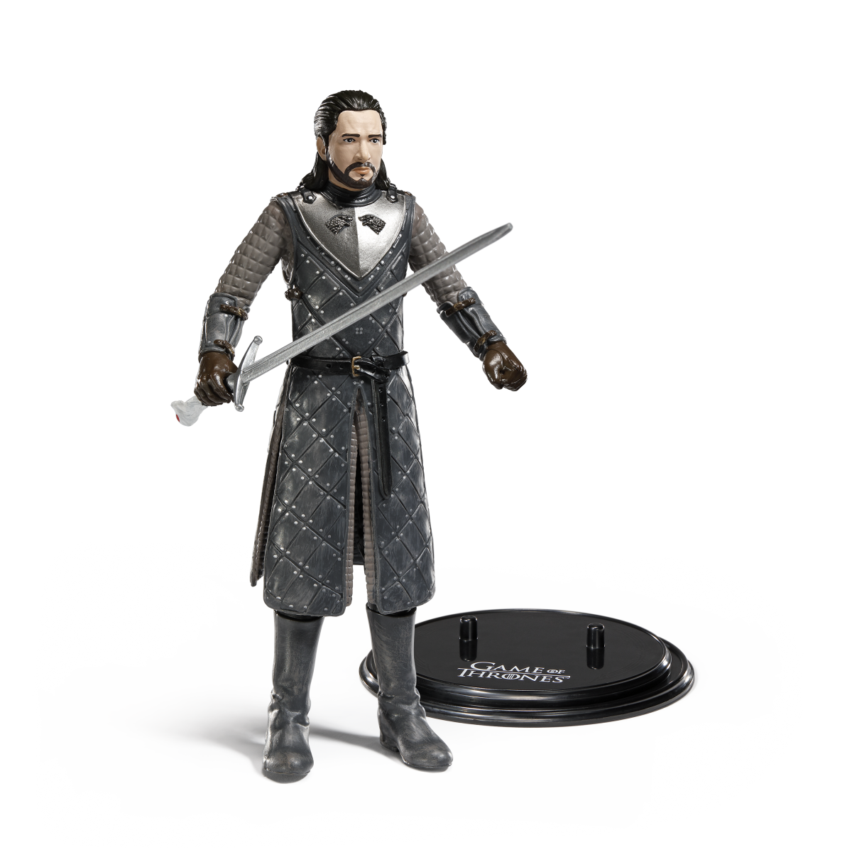 NOBLE COLLECTION Bendyfig Game of Thrones Jon Snow figurica