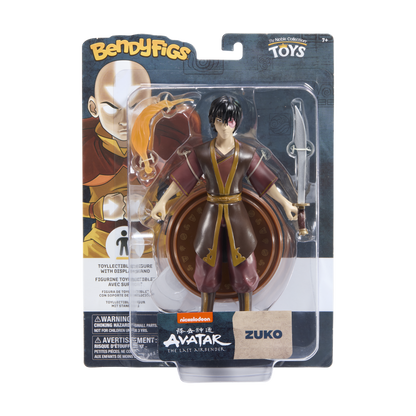NOBLE COLLECTION - NICKELODEON - BENDYFIGS - ZUKO figura