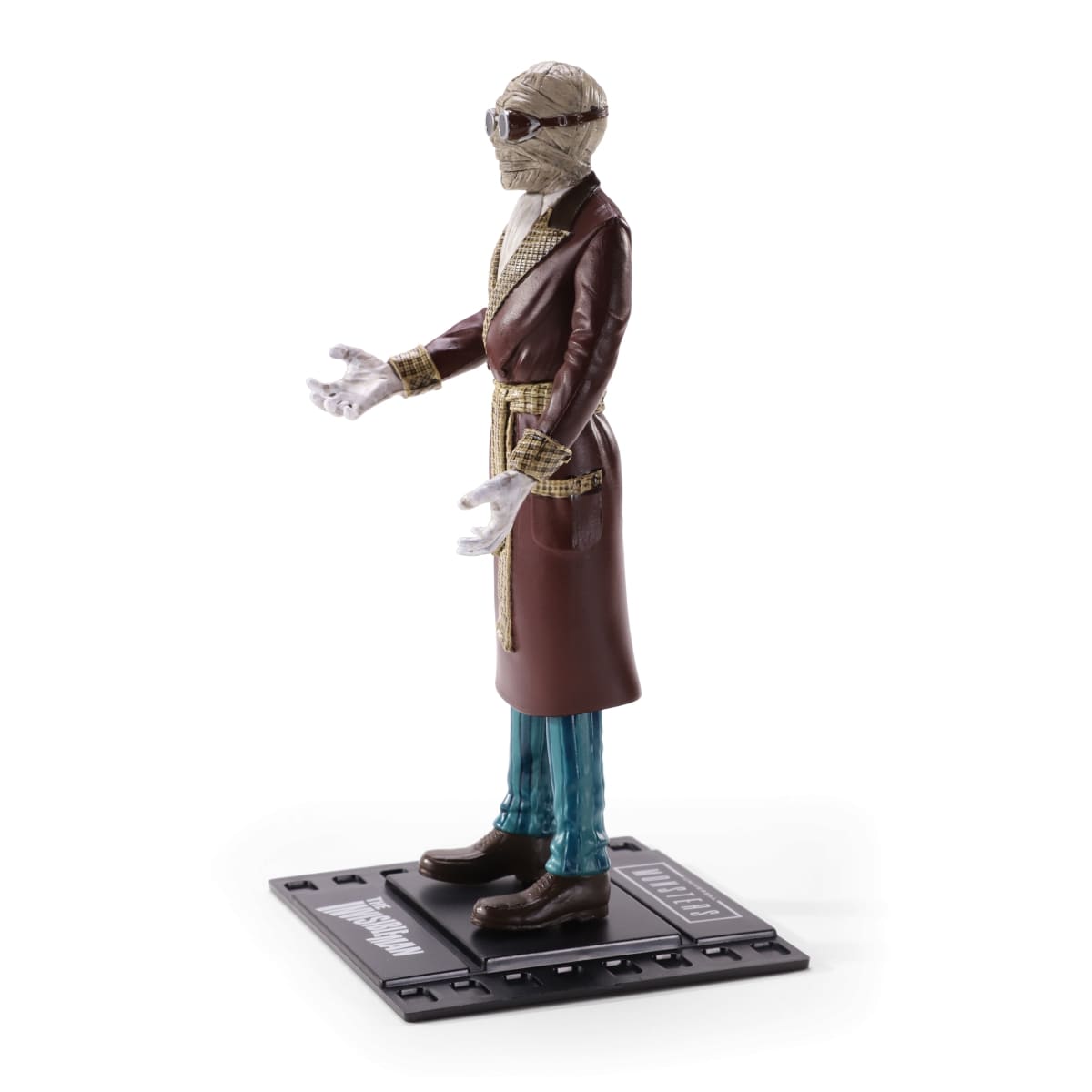NOBLE COLLECTION Bendyfig Universal monsters Invisible man figurica