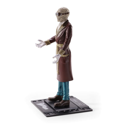 NOBLE COLLECTION Bendyfig Universal monsters Invisible man figurica