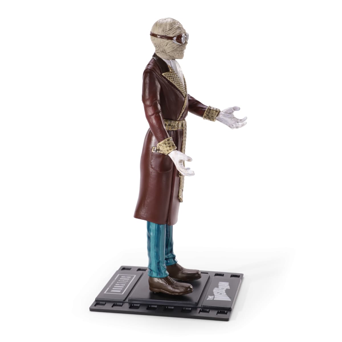NOBLE COLLECTION Bendyfig Universal monsters Invisible man figurica