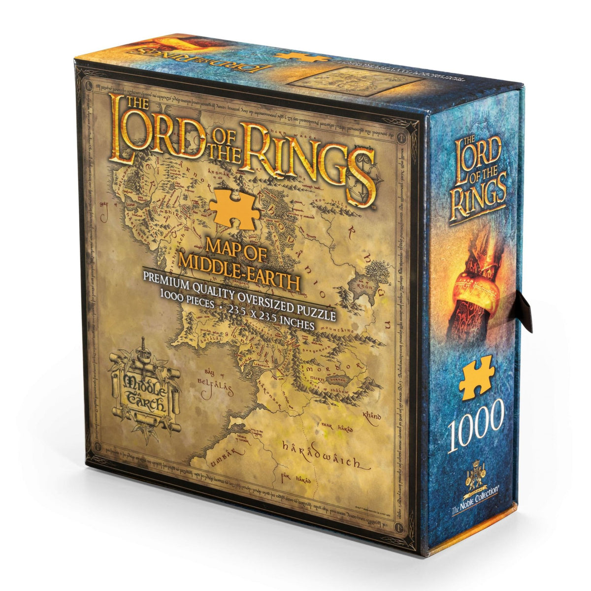 NOBLE COLLECTION Lord of the Rings Middle-Earth map 1000 kosov sestavljanka