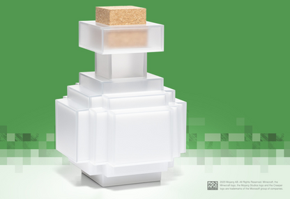 NOBLE COLLECTION Minecraft Illuminating potion bottle replika
