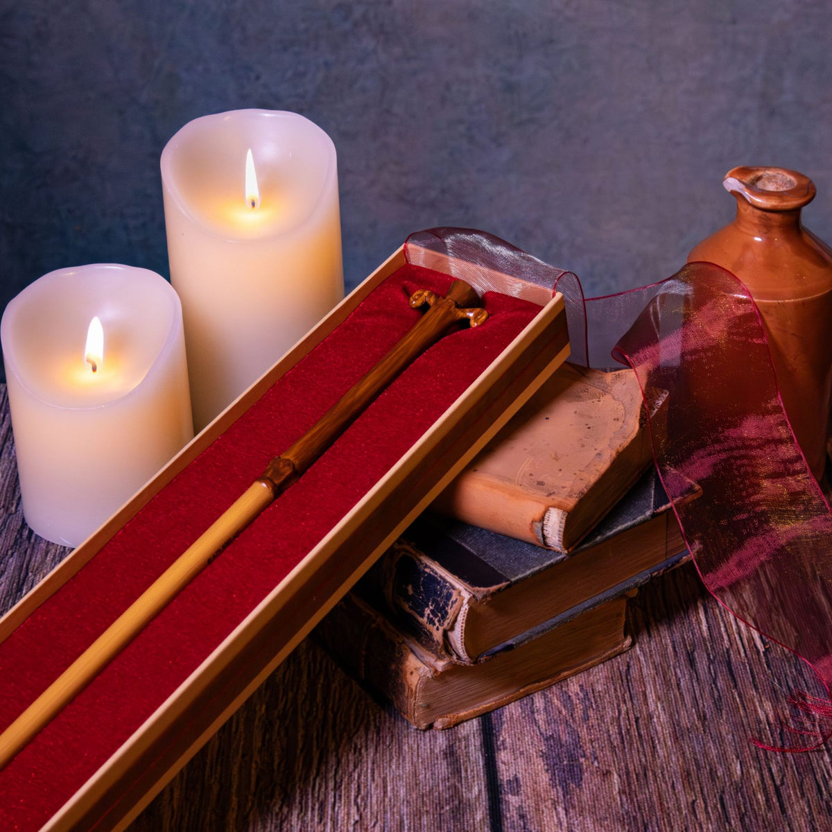 NOBLE COLLECTION Harry Potter Gilderoy Lockhart’s Wand In Ollivander’s Box čarobna palica