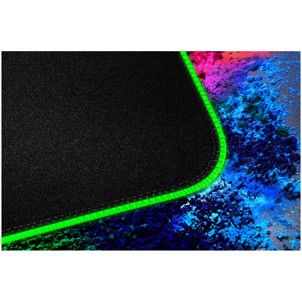 Podloga za miško Razer mikrovlakna 355x255x4mm Goliathus Chroma RGB osvetlitev črna (RZ02-02500100-R3M1)