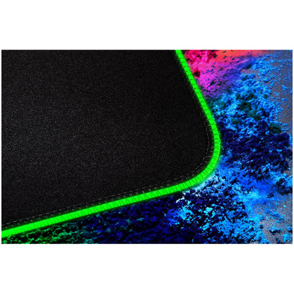 Podloga za miško Razer mikrovlakna 355x255x4mm Goliathus Chroma RGB osvetlitev črna (RZ02-02500100-R3M1)