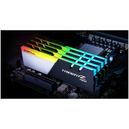 DDR4 32GB 3600MHz CL18 KIT (2x16GB) G.Skill RGB Trident Z Neo XMP2.0 1,35V Gaming črna (F4-3600C18D-32GTZN)