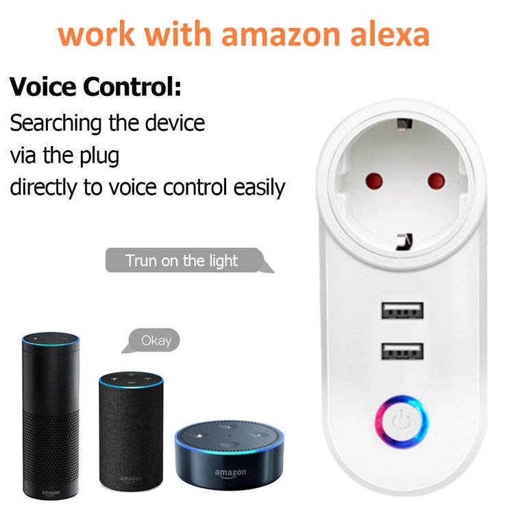 MOYE VOLTAIC WIFI SMART SOCKET WITH USB PORTS