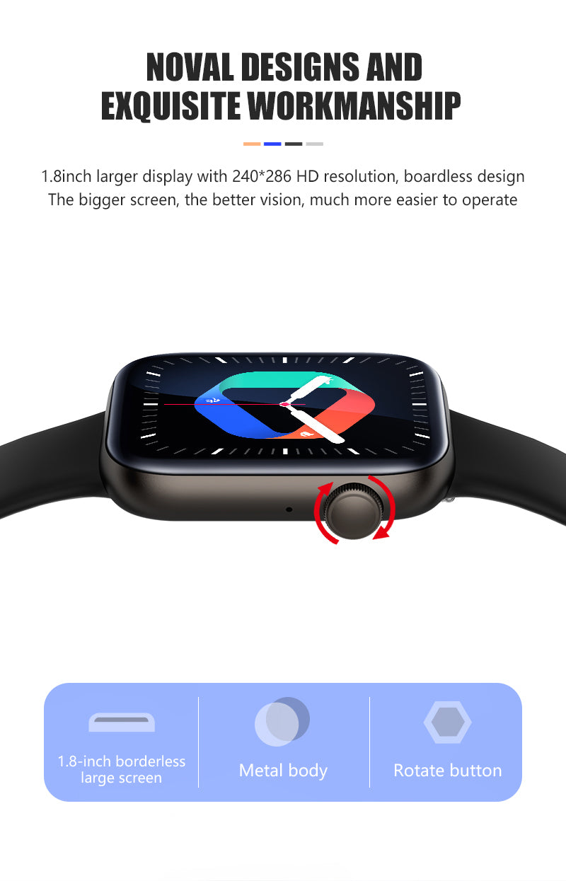 MOYE KRONOS III SMART WATCH ČRNE BARVE