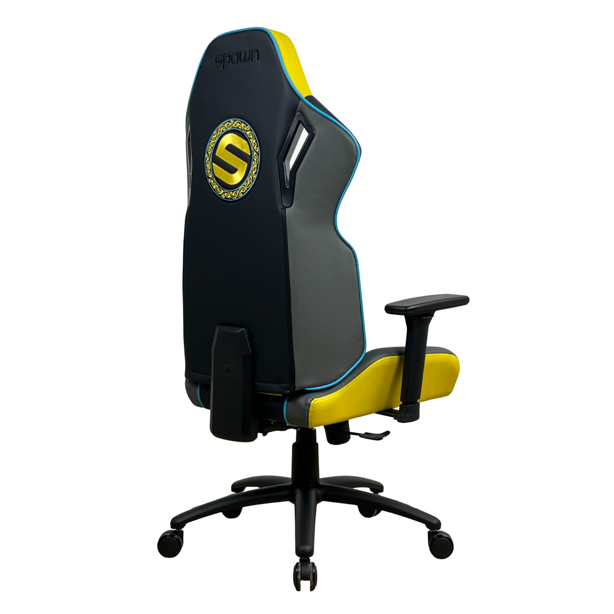 SPAWN LITE gaming stol rumene barve