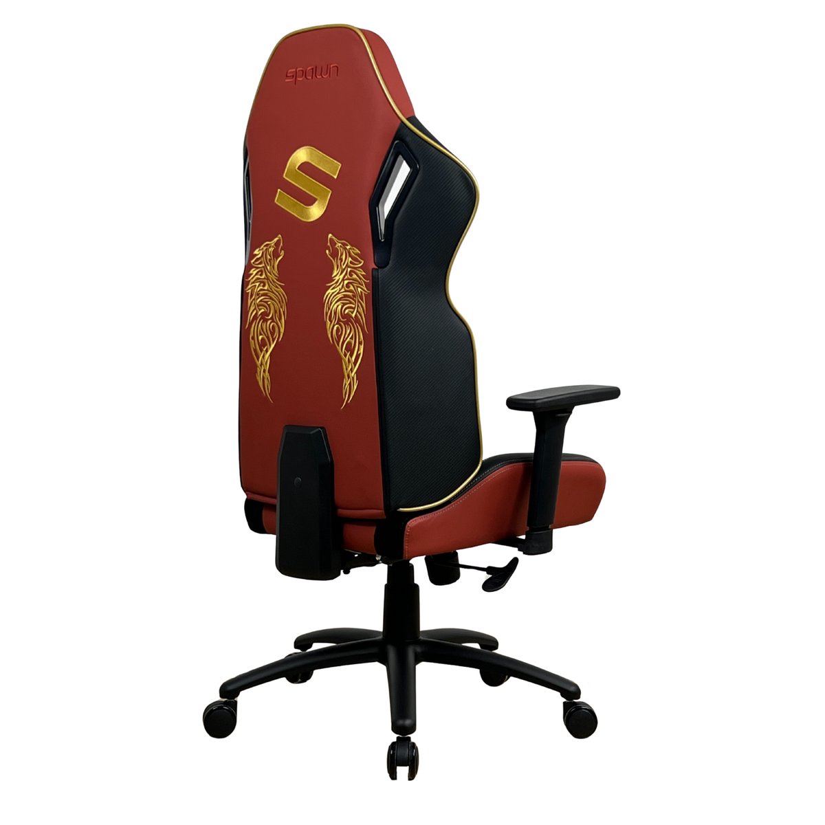 SPAWN LITE gaming stol rdeče barve
