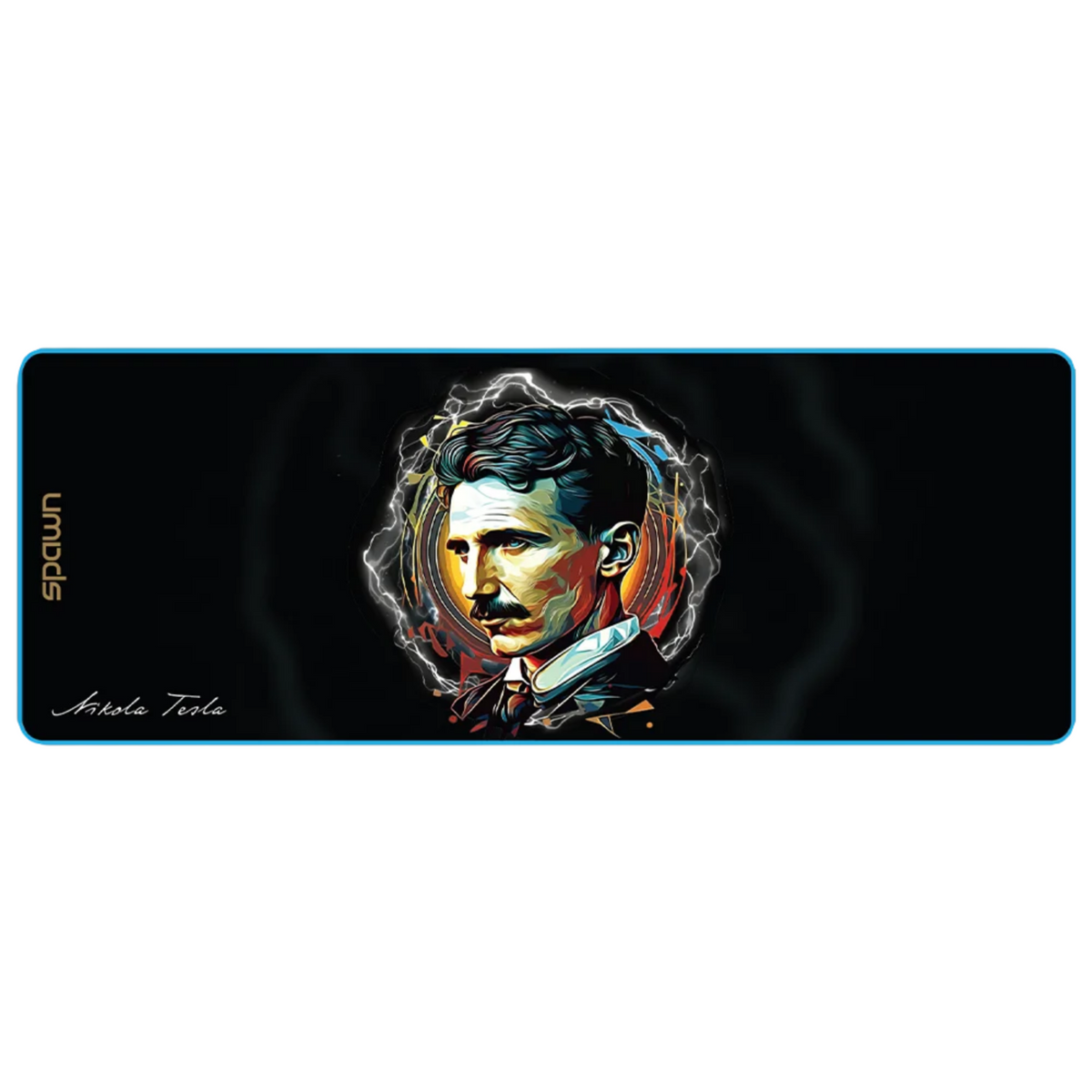 SPAWN TESLA podloga za miško - XL