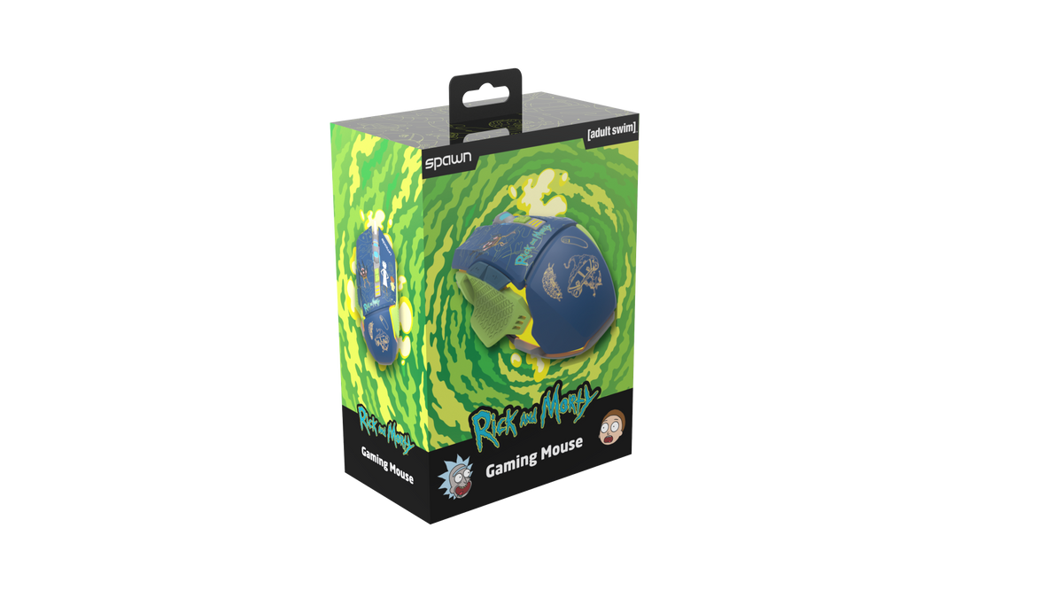 SPAWN GAMING RGB MIŠKA - RICK AND MORTY
