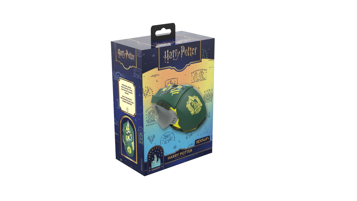 SPAWN GAMING RGB MIŠKA - HARRY POTTER SLYTHERIN